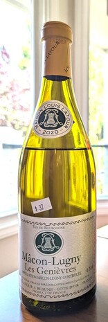 Bottle of Chardonnay
